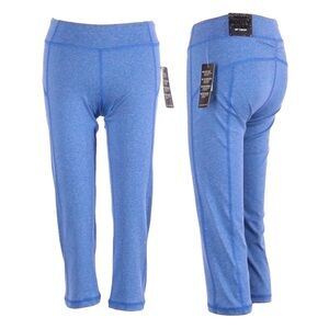 🌺 Aeropostale Live Love Dream Blue Crop Leggings NWT